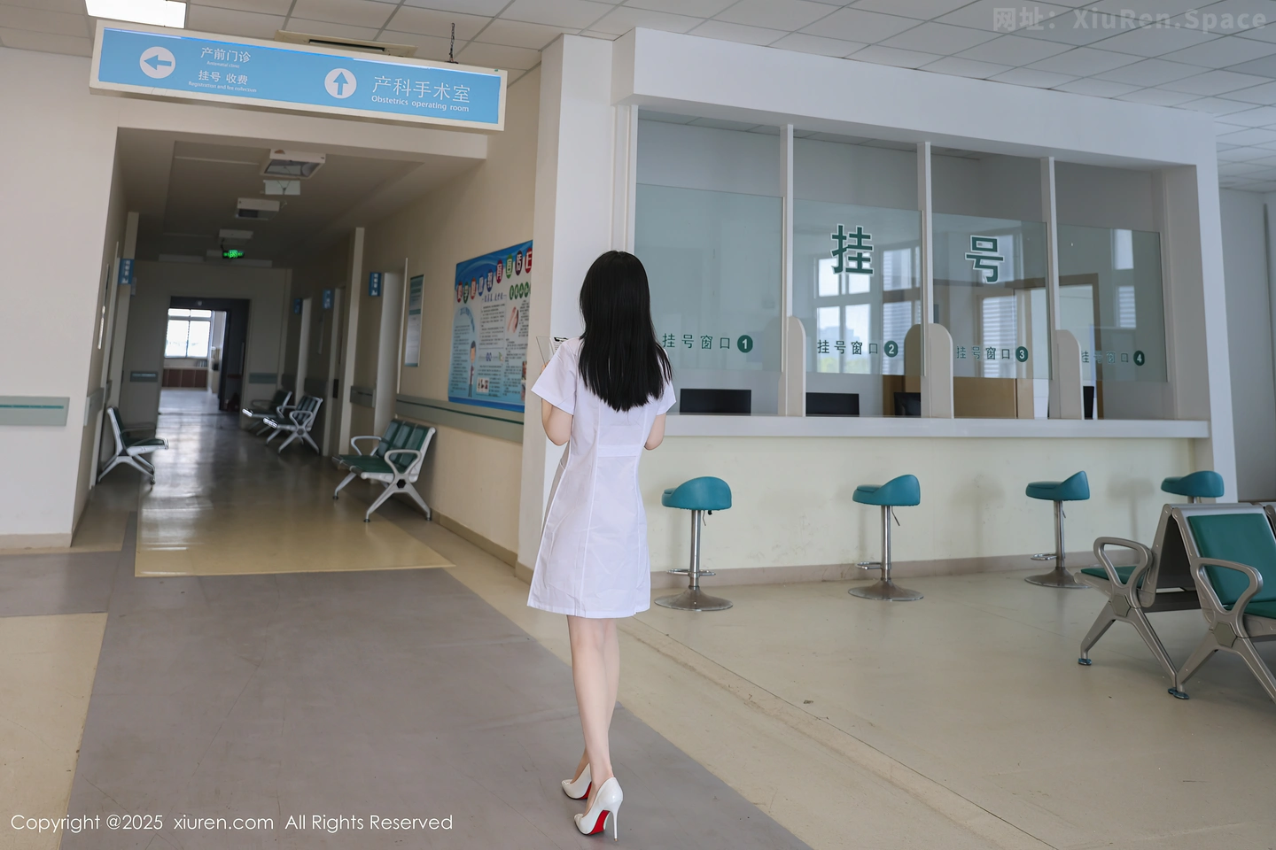 图片[4]-[XiuRen秀人网] VOL.10190 新人模特布丁wow白色护士制服配超薄肉丝秀修长美腿性感写真80P-秀人网官方网站